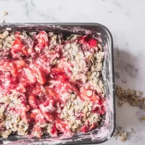 Balsamic Strawberry Crisp Recipe