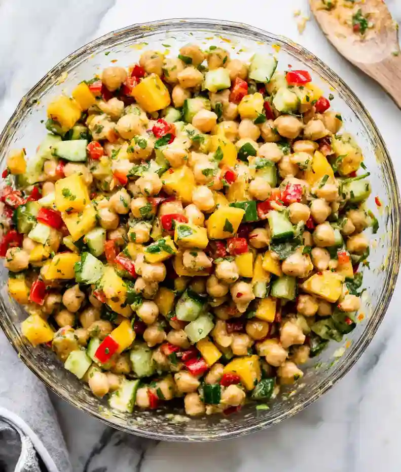 Best Mango Chickpea Salad Recipe