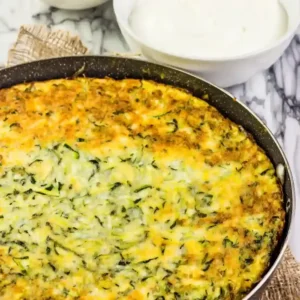 Cheesy Zucchini Frittata Recipe