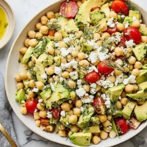Chickpea Avocado Salad Recipe