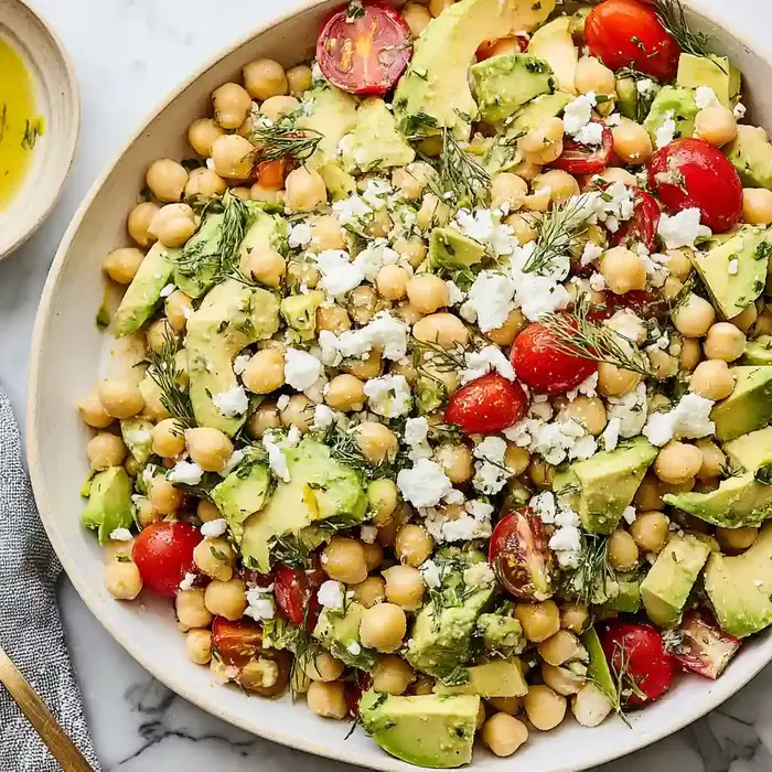 Chickpea Avocado Salad Recipe