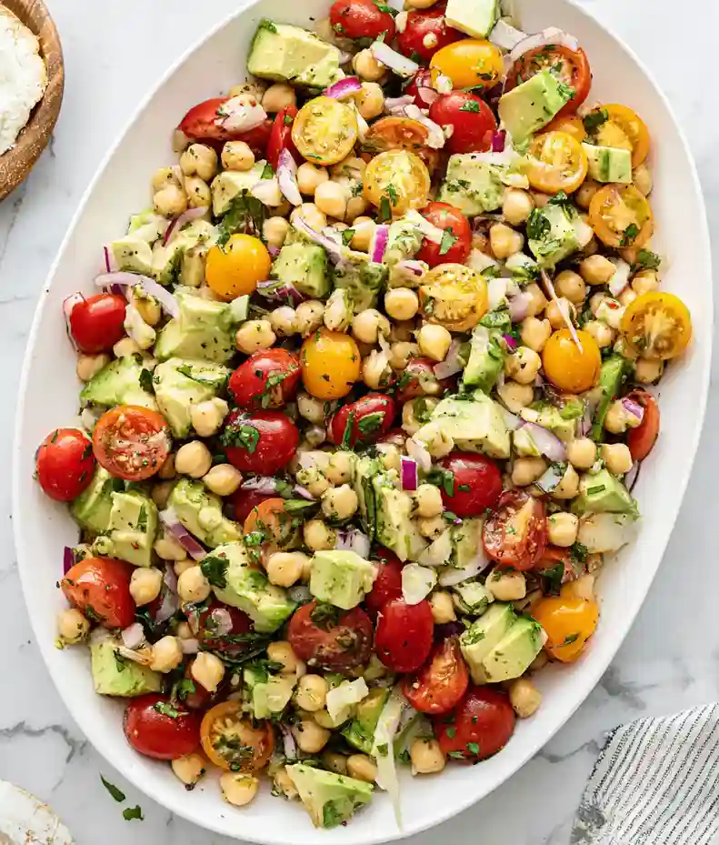 Chickpea Avocado Salad Recipe
