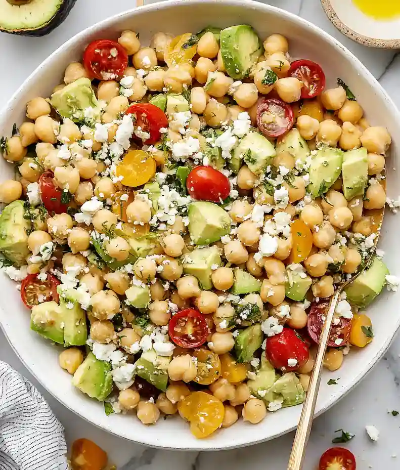 Chickpea Avocado Salad Recipe