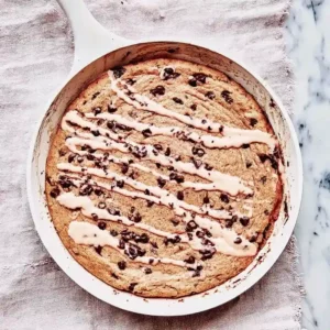 Chocolate Chip Skillet Breakfast Cake