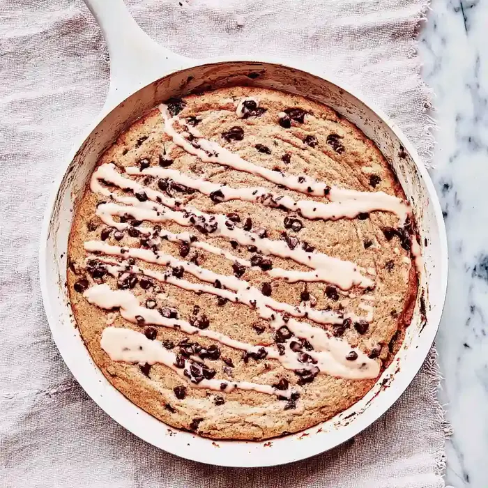 Chocolate Chip Skillet Breakfast Cake