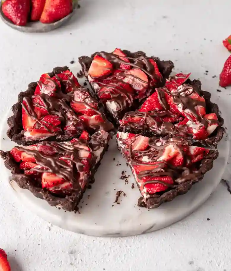 Chocolate Covered Strawberry Pie Recipe