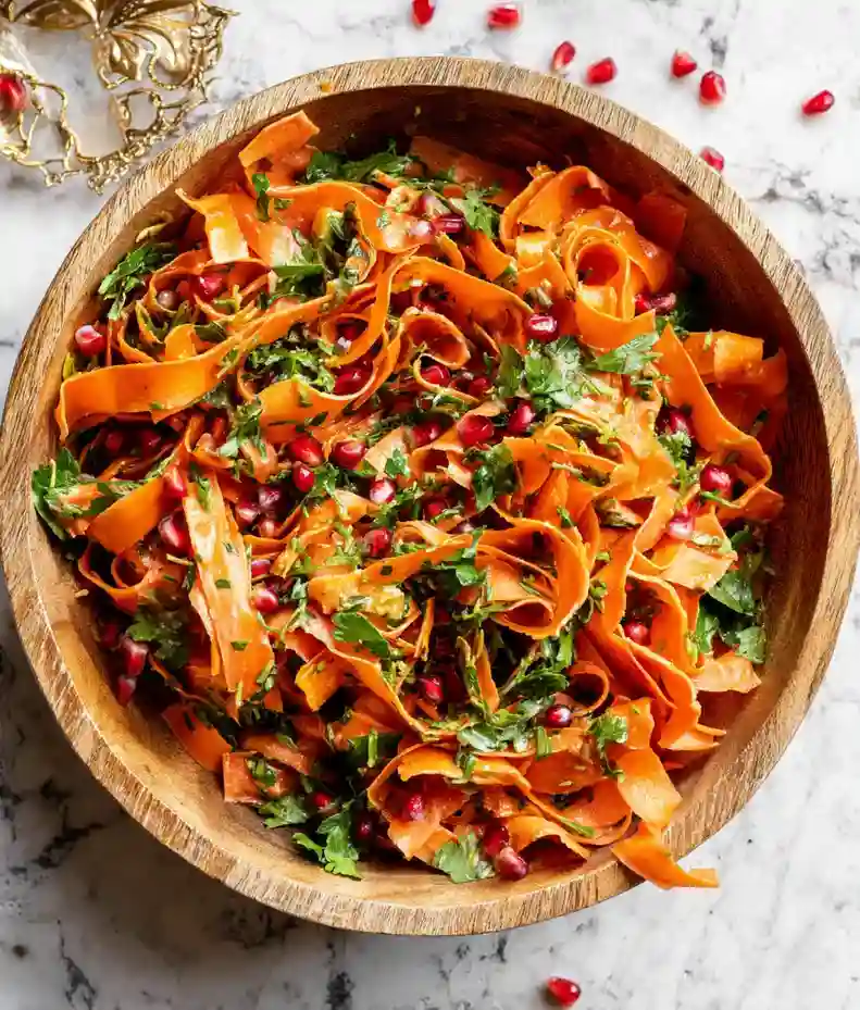 Citrus Miso Ginger Carrot Salad