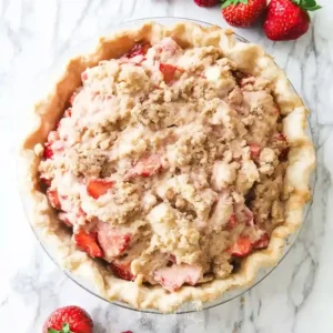Classic Baked Strawberry Pie Recipe