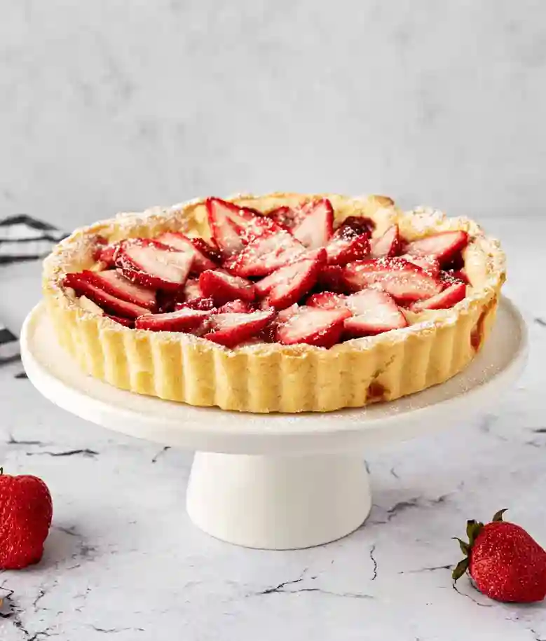 Classic French Strawberry Tart Recipe