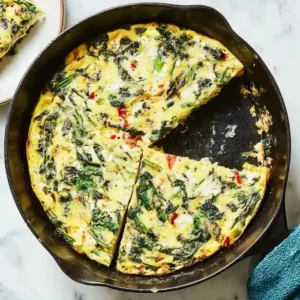 Creamy Cottage Cheese Frittata