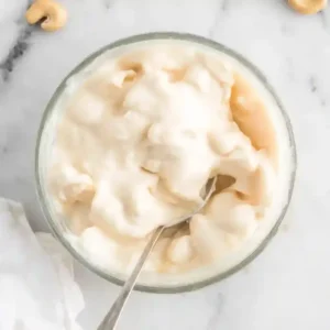 Creamy Easy Cashew Mayonnaise