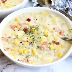 Creamy Ham and Corn Chowder
