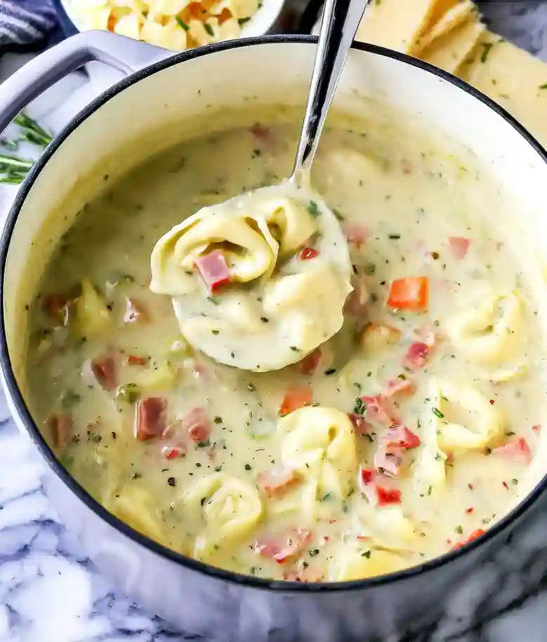 Creamy Ham and White Bean Soup