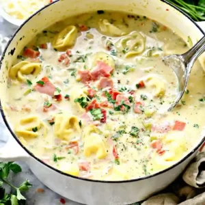 Creamy Ham and White Bean Soup