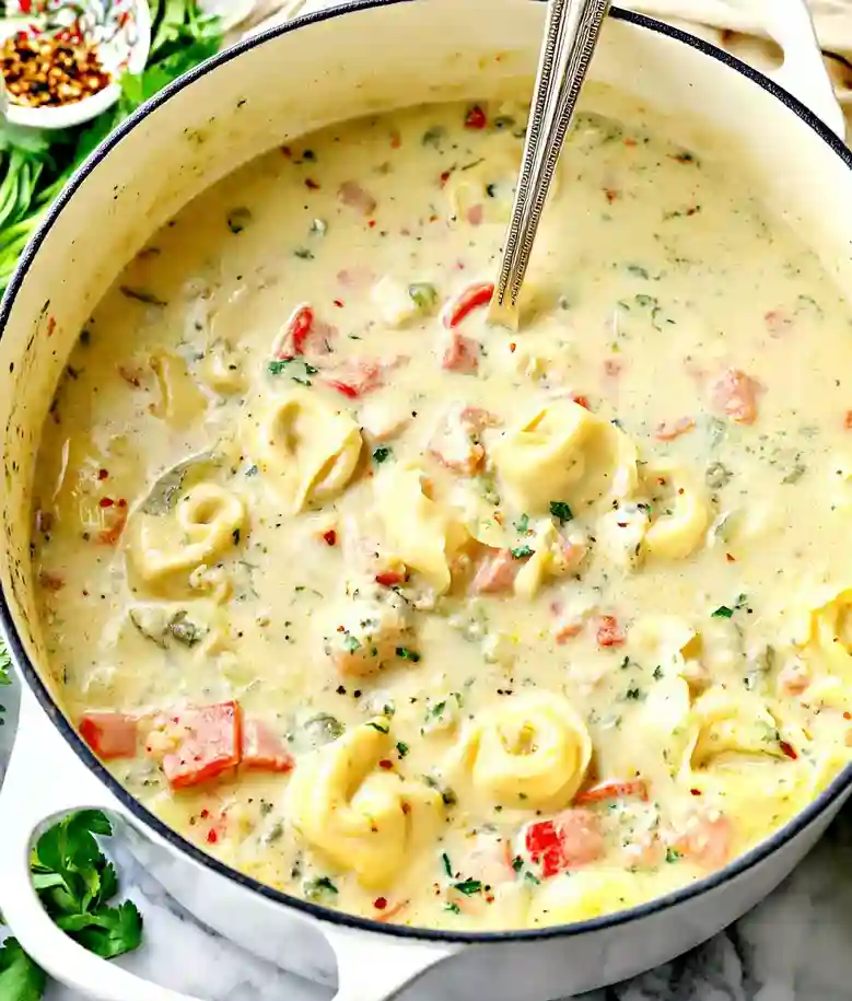 Creamy Ham and White Bean Soup