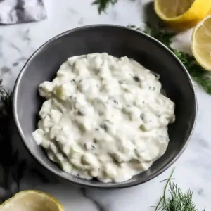 Creamy Lemon Caper Mayo Sauce
