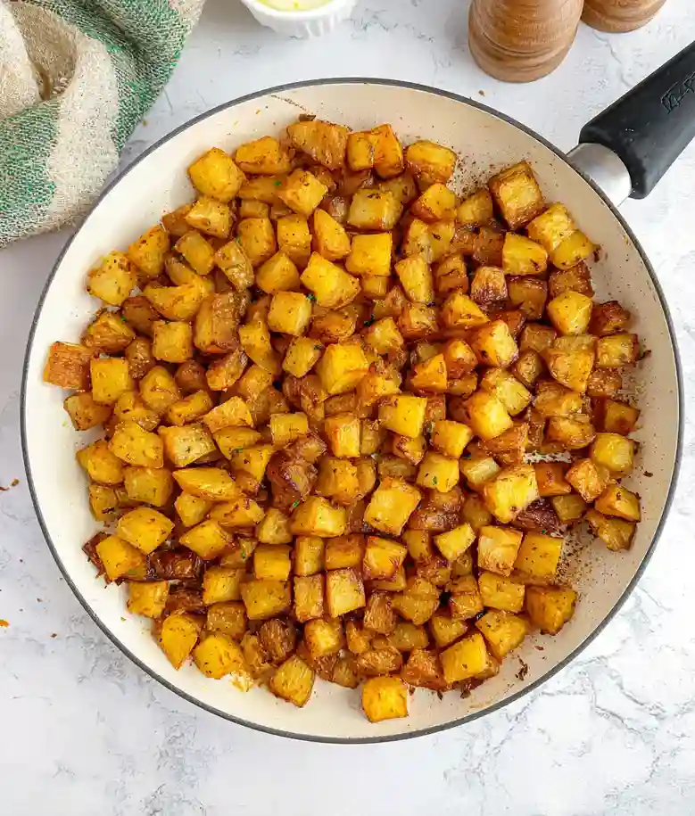 Crispy Pan Fried Potatoes Recipe