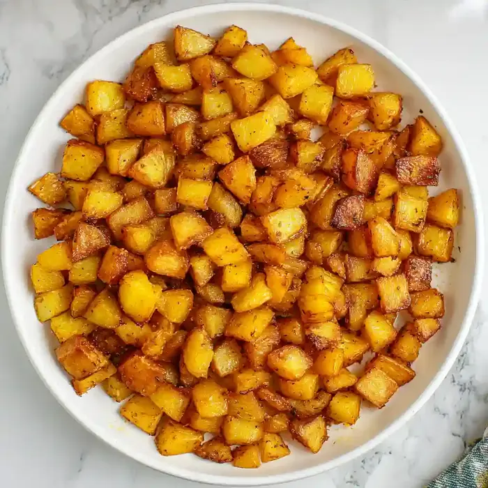 Crispy Pan Fried Potatoes Recipe