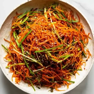 Crunchy Chili Crisp Carrot Salad