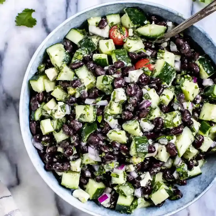Cucumber Black Bean Salad Recipe