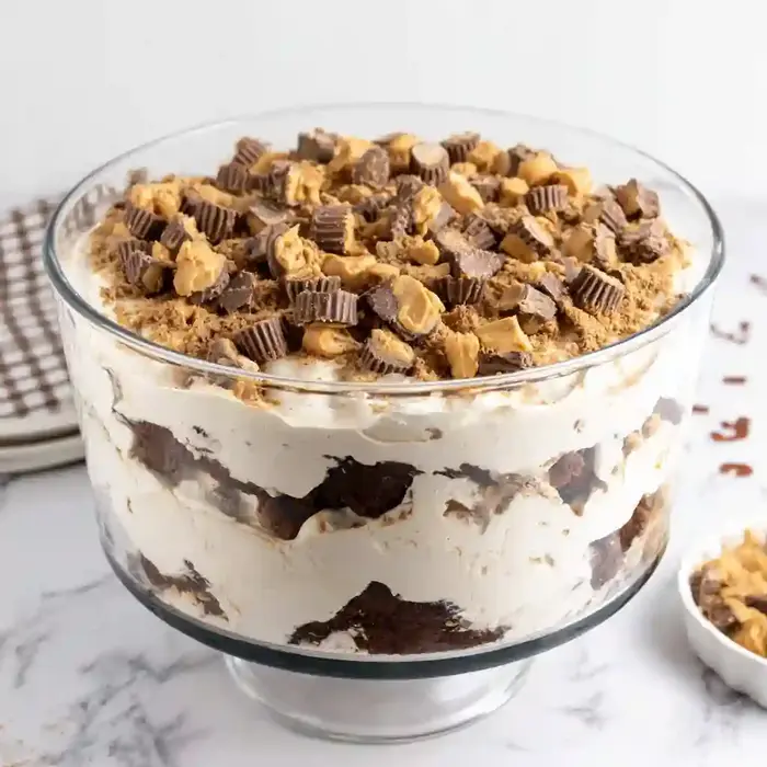 Decadent Peanut Butter Cup Trifle