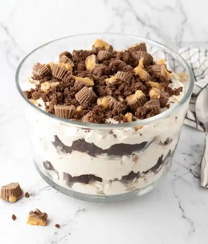 Decadent Peanut Butter Cup Trifle