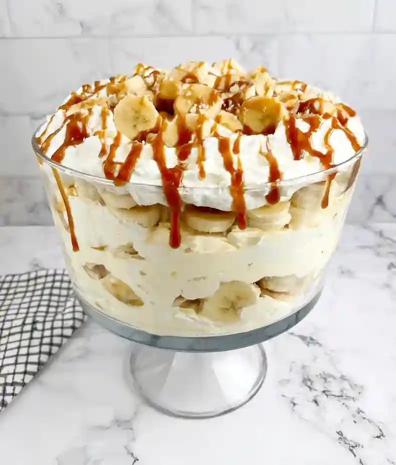 Delicious Banana Trifle Dessert