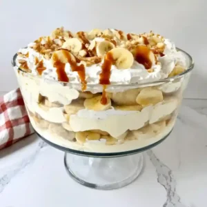 Delicious Banana Trifle Dessert