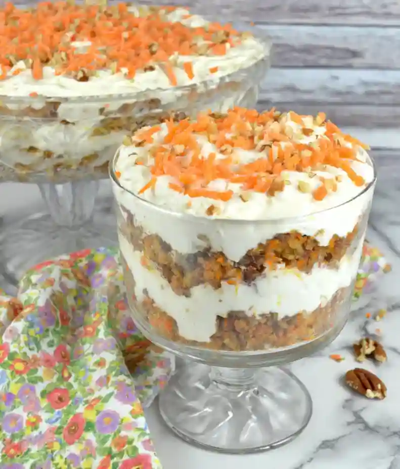 Delicious Carrot Cake Trifle Recipe