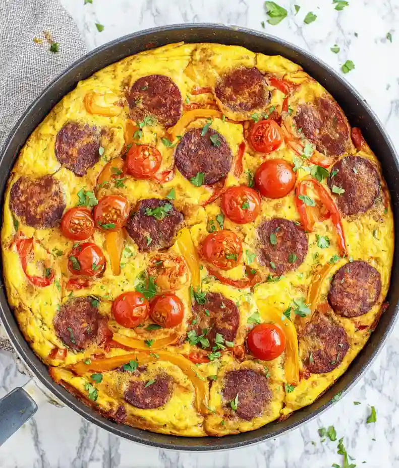 Delicious Chorizo Frittata Recipe
