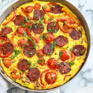 Delicious Chorizo Frittata Recipe