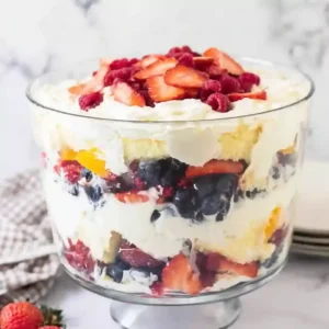 Delicious Easy Fruit Trifle Recipe