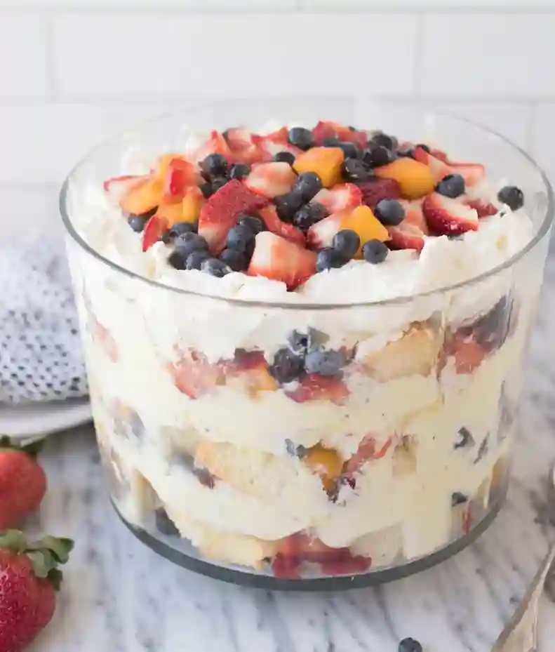 Delicious Easy Fruit Trifle Recipe