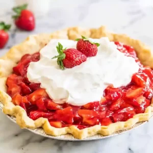 Delicious Fresh Strawberry Pie