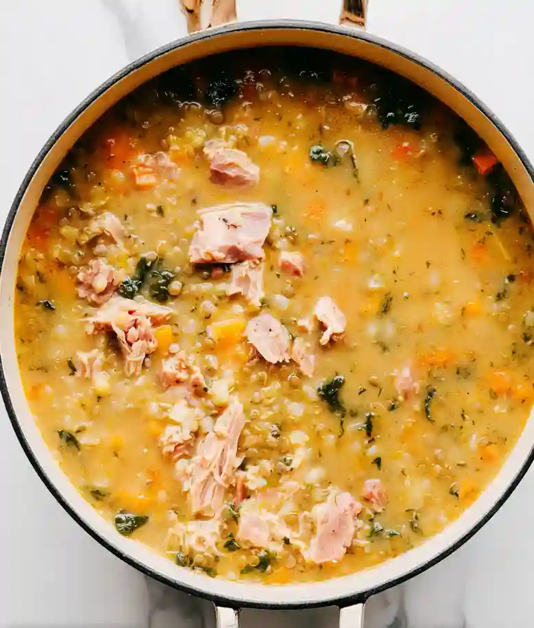 Delicious Ham and Lentil Soup Recipe