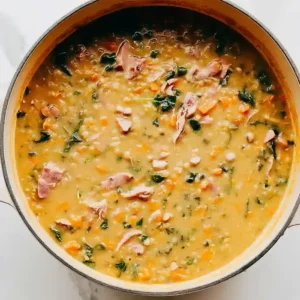 Delicious Ham and Lentil Soup Recipe