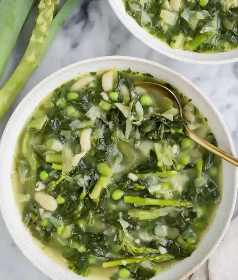 Delicious Spring Green Minestrone Recipe