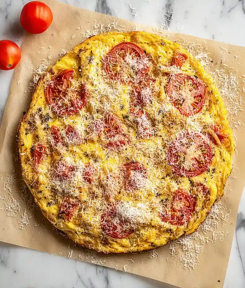 Delicious White Pizza Frittata