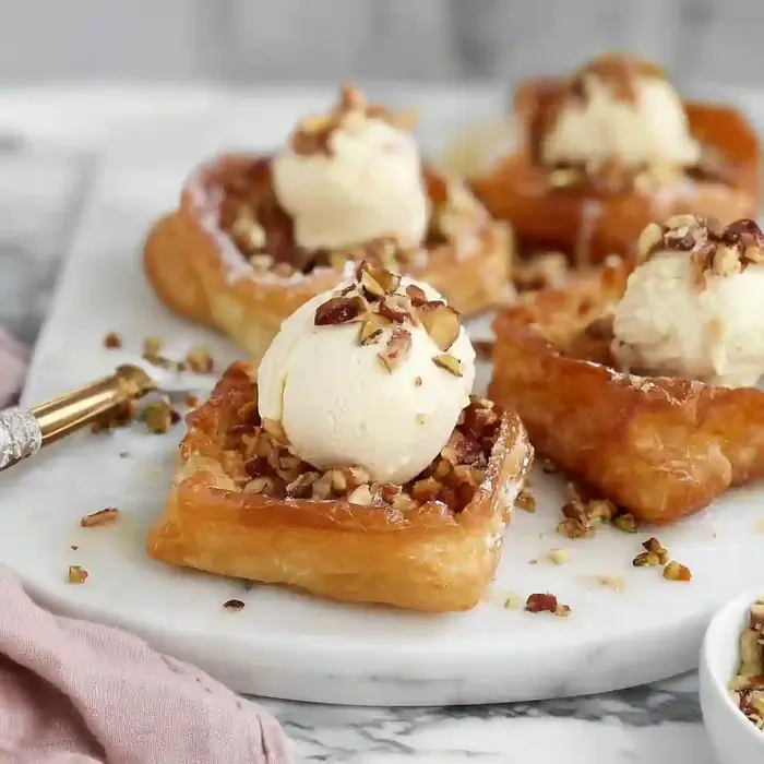 Easy Apple Puff Pastry Squares