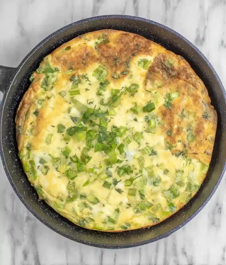 Easy Broad Bean Frittata Recipe