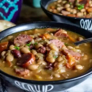Easy Cajun 15 Bean Soup Recipe