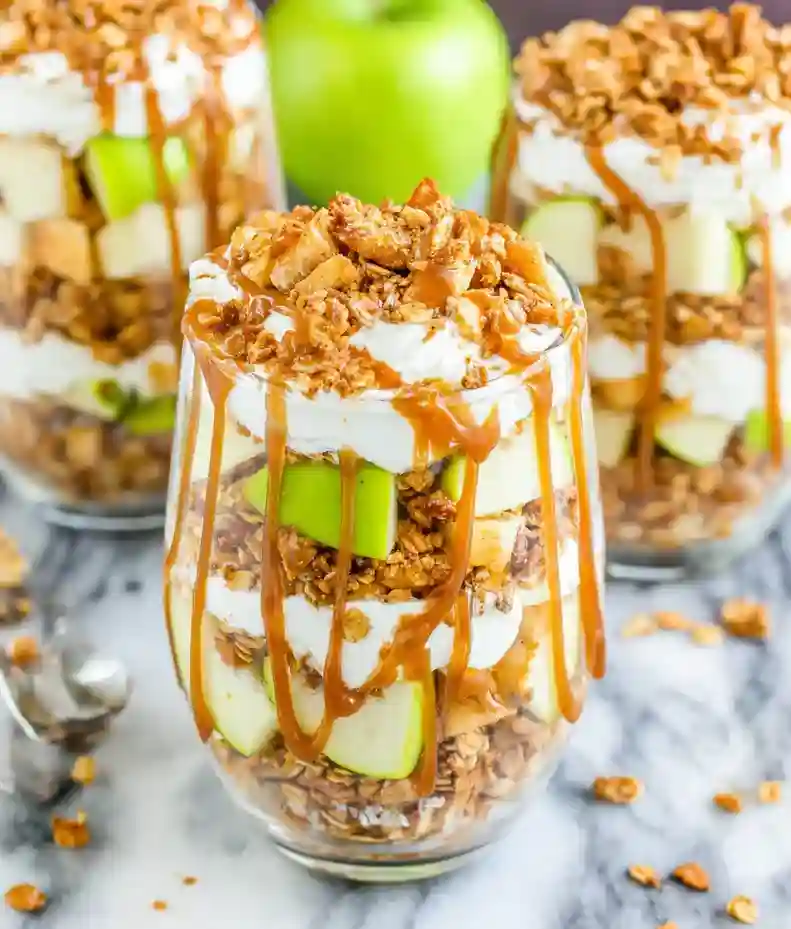 Easy Caramel Apple Trifles Recipe