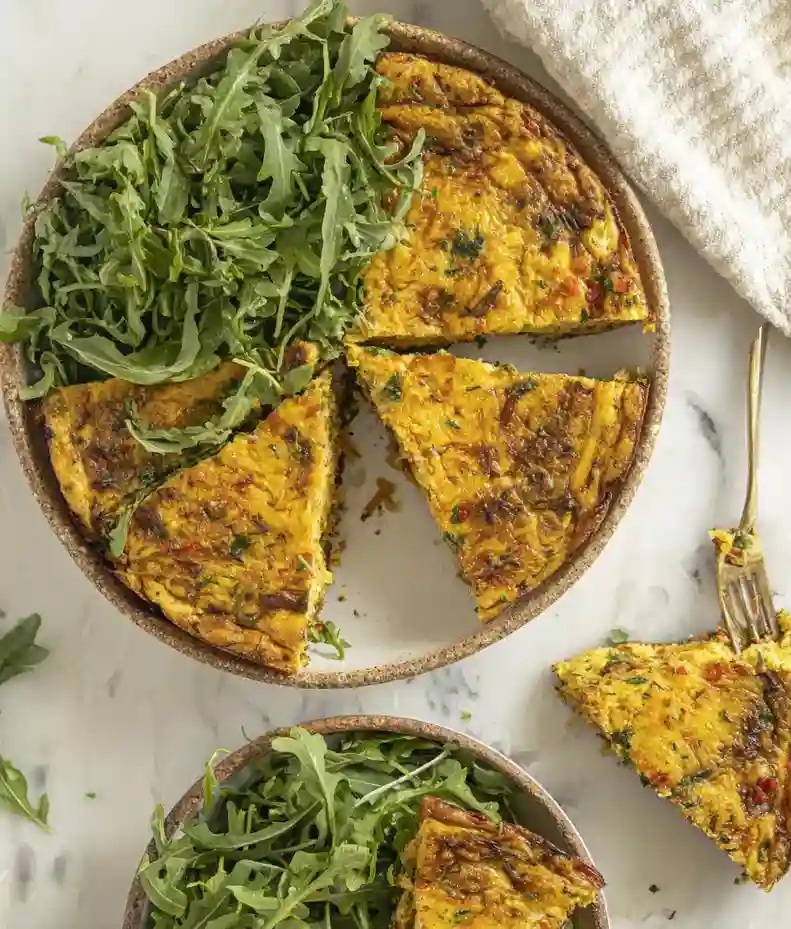 Easy Caramelized Onion Frittata