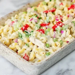 Easy Cold Chicken Macaroni Salad