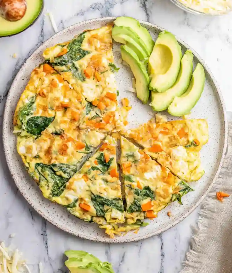 Easy Fluffy Egg White Frittata