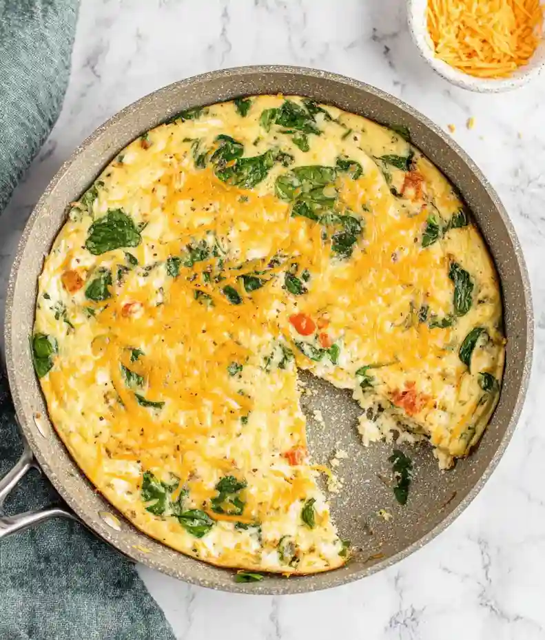 Easy Fluffy Egg White Frittata
