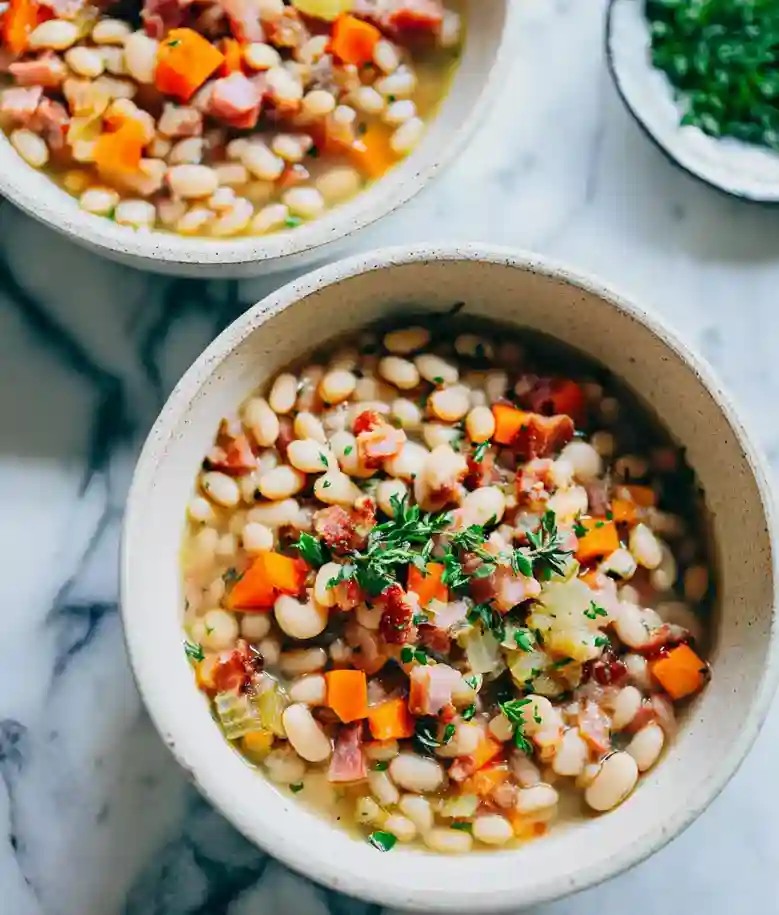 Easy Ham and Bean Soup Recipe