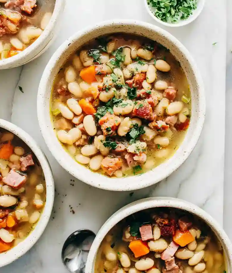 Easy Ham and Bean Soup Recipe