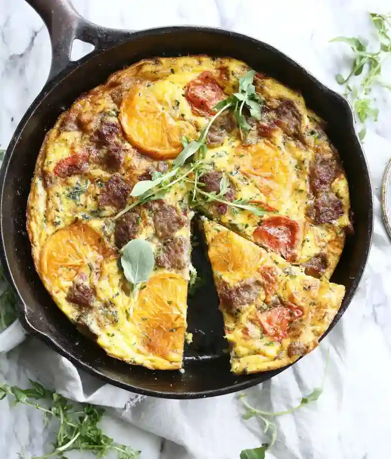 Easy Italian Sausage Frittata Recipe