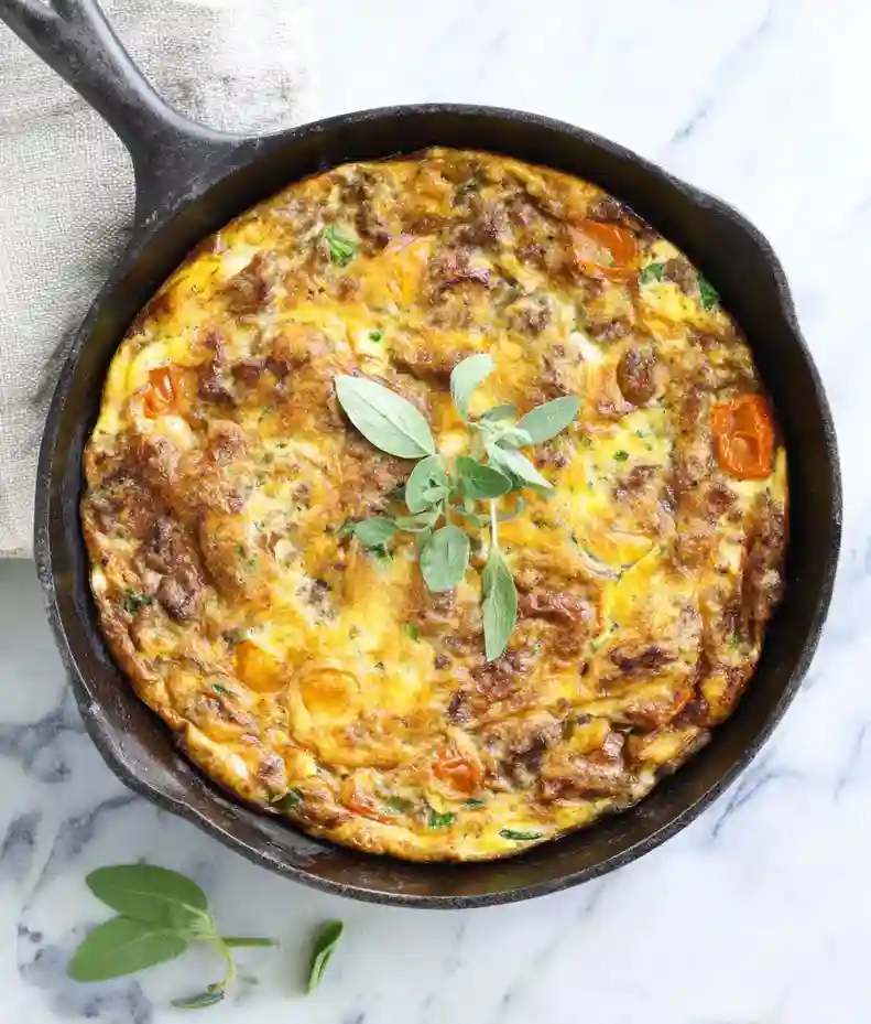 Easy Italian Sausage Frittata Recipe